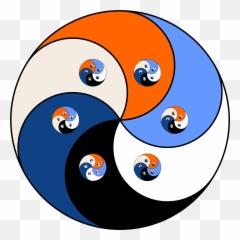 Yin Yang Yong Level - Yin Yang 6 4096x4096 Wallpaper Yin And Yang Yong Emoji,Yin And Yang Emoji