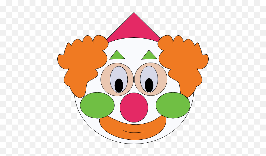 Smiley Clown Clipart I2clipart - Royalty Free Public Cartoon Emoji,Clown Emoticon