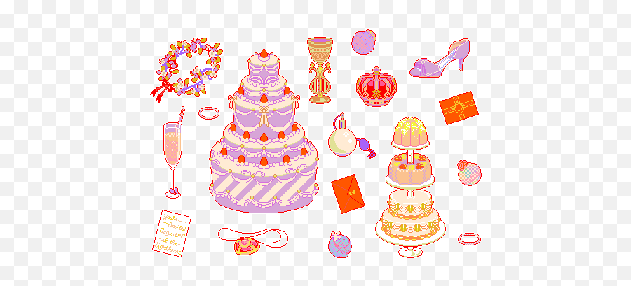 Things Cute Cakes Bigcakes Strawberries - Clip Art Emoji,Cute Emoji Cakes