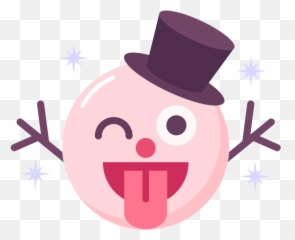 Christmas Holiday Emoji PNG Photo Mart - Cartoon