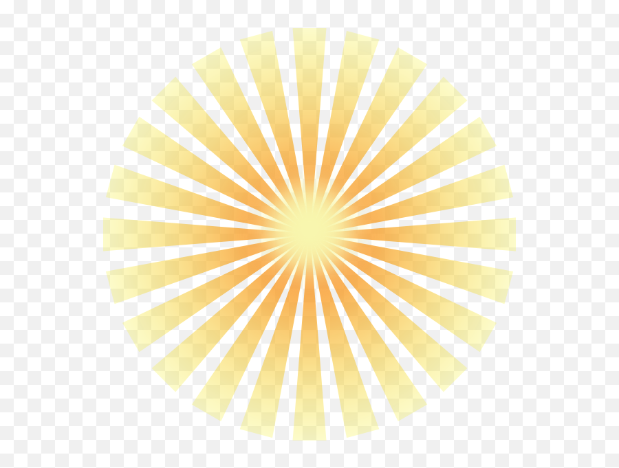 Striped Vector Sunrise Picture - Sun Rays Vector Png Emoji,Sunrise Emoji