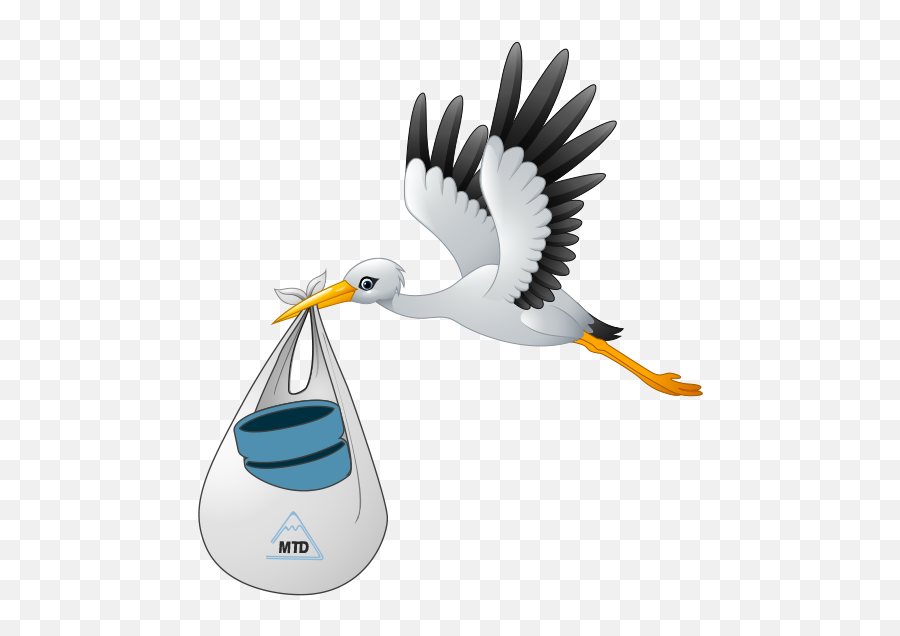 Full - Clip Art Emoji,Stork Emoji