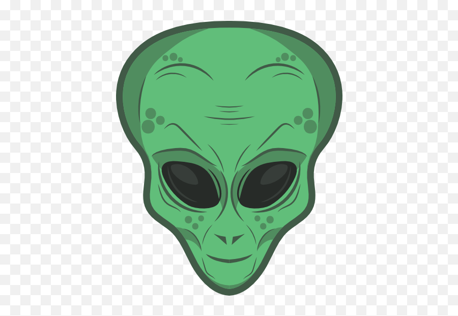 Green Alien Face Sticker - Alien Face Png Emoji,Emoji Balaclava