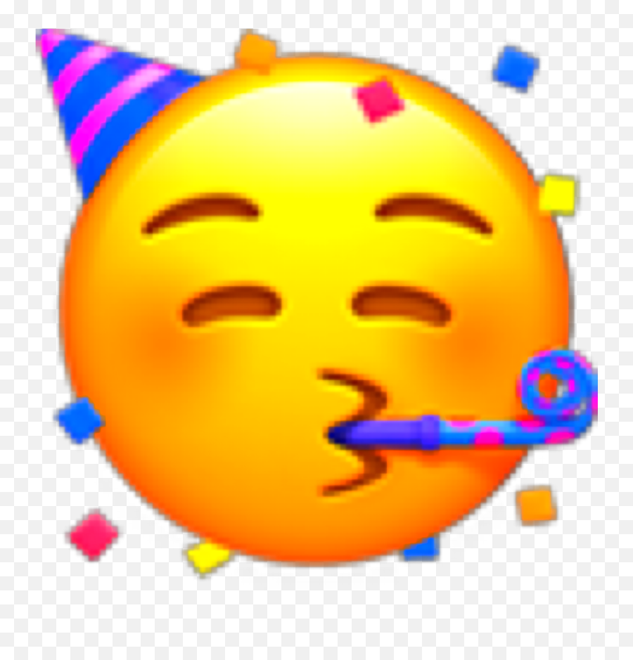 Happy Surprise Emoji Sticker - Party Emoji,Yay Emoji
