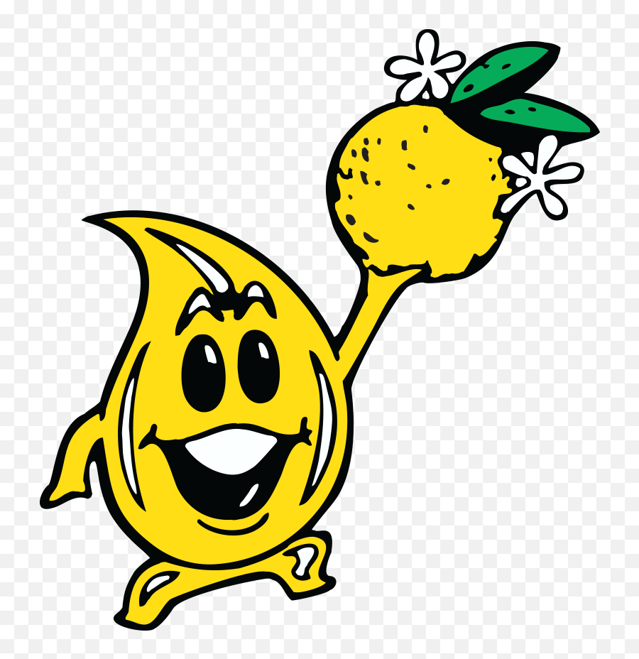 Lemon Clipart Emoji - Lemon Cartoon Png,Lemon Emoji