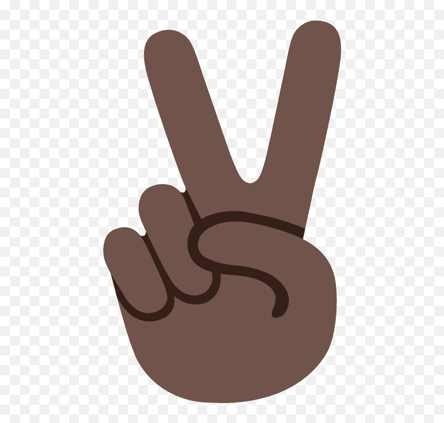 Victory Hand Emoji Clipart - Emoji Cursed Hand Transparent,Victory Emoji