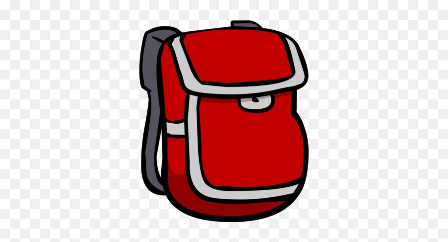 Red Backpack - Red Backpack Clipart Emoji,Emojis Backpack