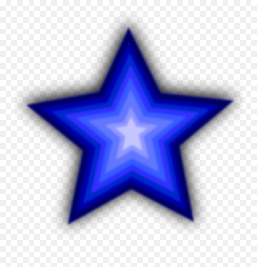 Stars - Blue Star White Background Transparent Cartoon Emoji,Blue Star Emoji