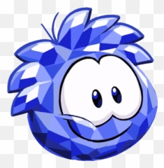 Look At This Lil Why Does It Has Eyesbecause - Club Penguin Ice Puffle Emoji