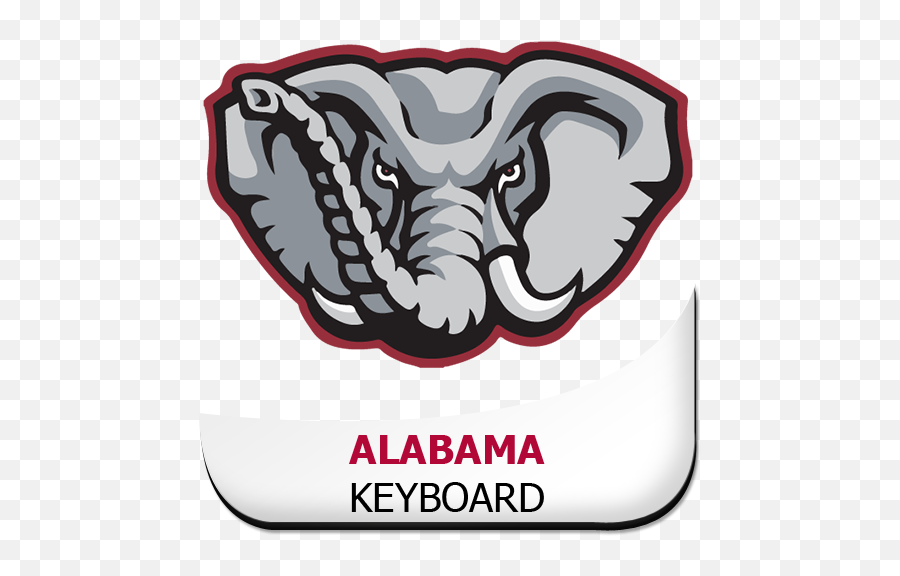 Alabama Keyboard Latest Version Apk - Transparent Alabama Crimson Tide Emoji,Roll Tide Emoji