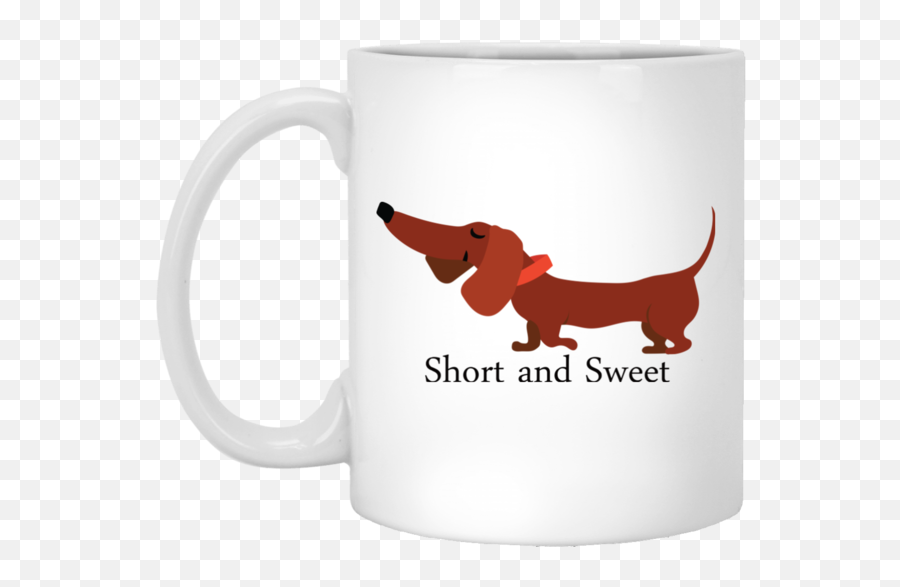 Mini Dachshund Puppy Love Pets Quotes - Magic Mug Emoji,Wiener Dog Emoji