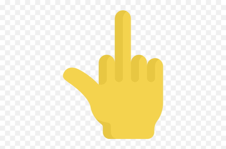 Middle Finger - Sign Language Emoji,Flipping Finger Emoji