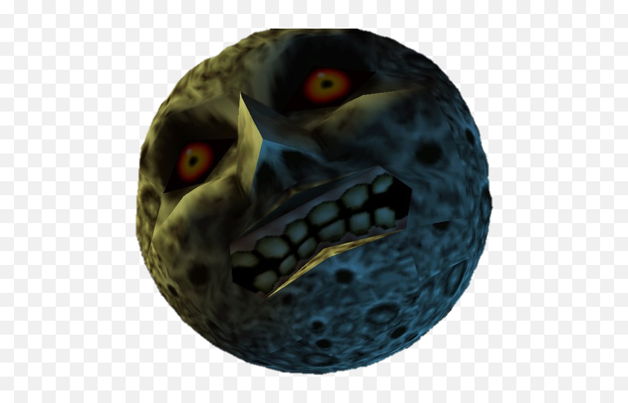 Creepy Moon Creepymoon Zelda Link Majorasmask - Mask Moon Emoji,Creepy Moon Emoji