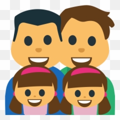 Emojione1 1f468 - Family Man Woman Girl