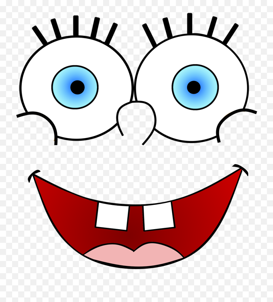 Spongebob Sponge Head Smiley Samuel Face - Desenhos Infantis Emoji,Joy Emoji