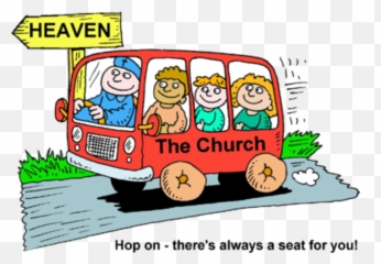 Clipart Bus Preschool Transparent - Church Emoji