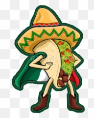 Taco Mexican - Sombrero Emoji