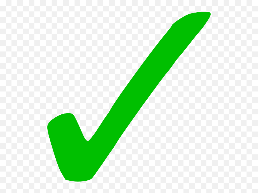 Transparent Green Checkmark Clip Art At Clker - Light Green Check Mark Emoji,Green Check Mark Emoji