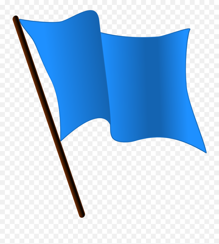 Dodgerblue Flag Waving - Flag Clipart Png Emoji,Union Jack Emoji