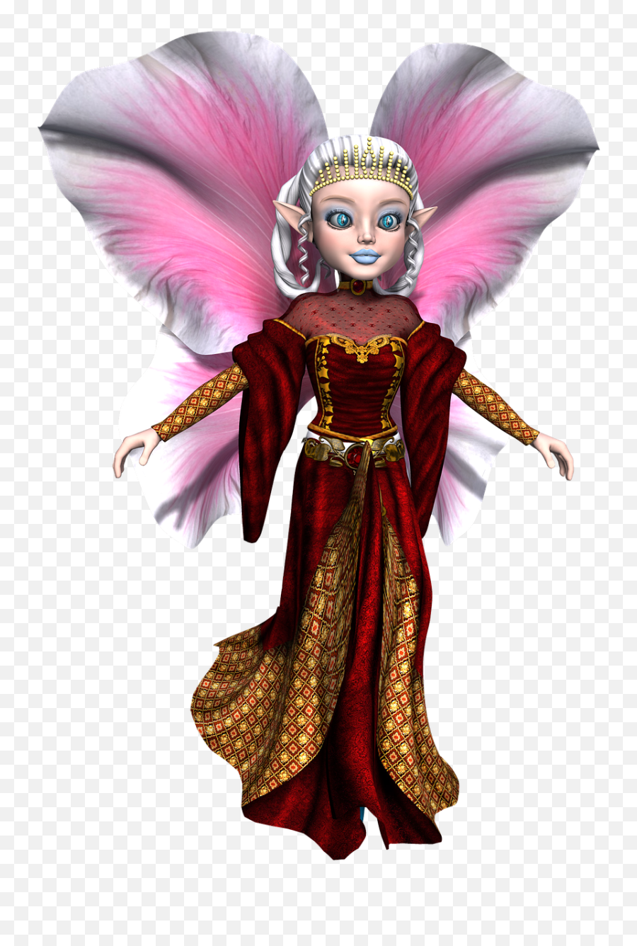 Fairy Girl Wings Fairytale 3d - Fairy Tale Emoji,Dancing Girl Emoji Costume