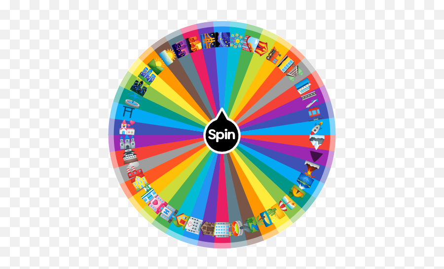 Scenery Emoji Challenge - Twister Spinner,Challenge Emoji