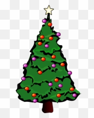Free Small Christmas Images Download Clip Art - Animated Tree Transparent Emoji