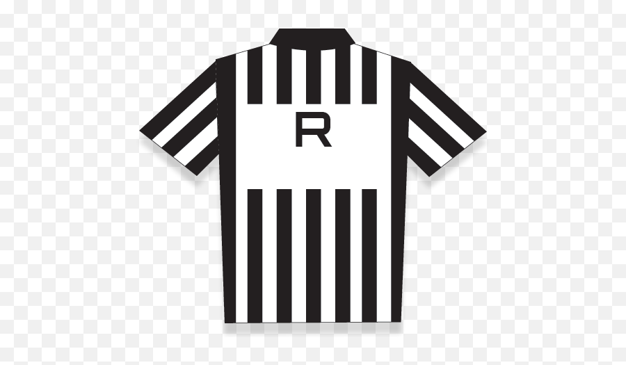 Nfl Referee Transparent Png Clipart - Back Of Referee Shirt Emoji,Seahawks Emoji Keyboard