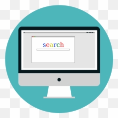 Computer Screen Vector Clip Art - Clip Art Computer Search Emoji,Emojis For Google Keyboard