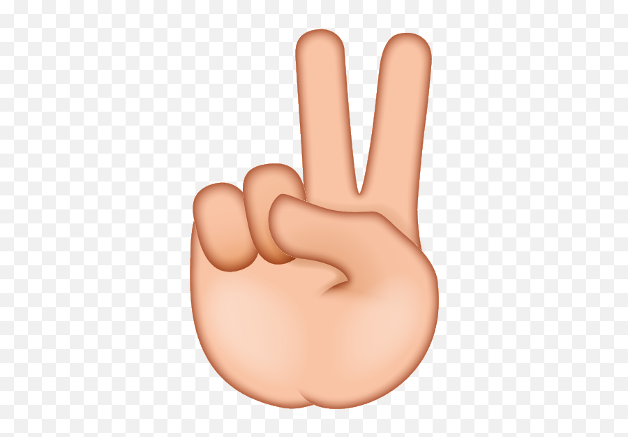 Emoji U2013 The Official Brand Victory Hand Variant Fitz 1 - 2 1 2 3 4 Icon Hand,Okay Emoji