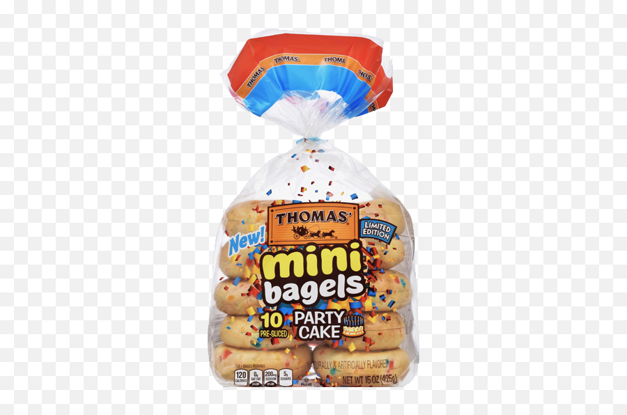 Thomas Party Cake Mini Bagels Product - Thomas Party Cake Bagels Emoji,Bagel Emoji