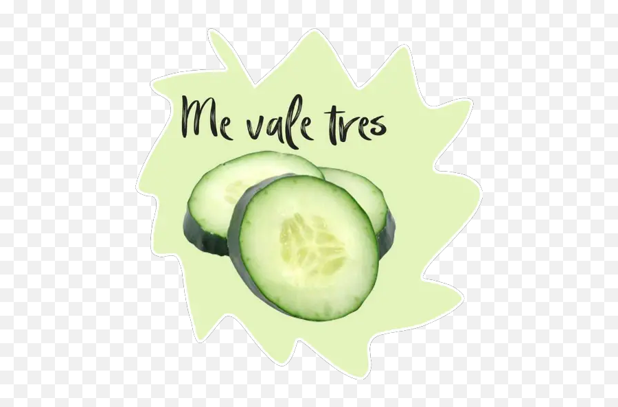 Hablando Mexicano Stickers For Whatsapp - Me Vale Un Pepino Emoji,Cucumber Emoji