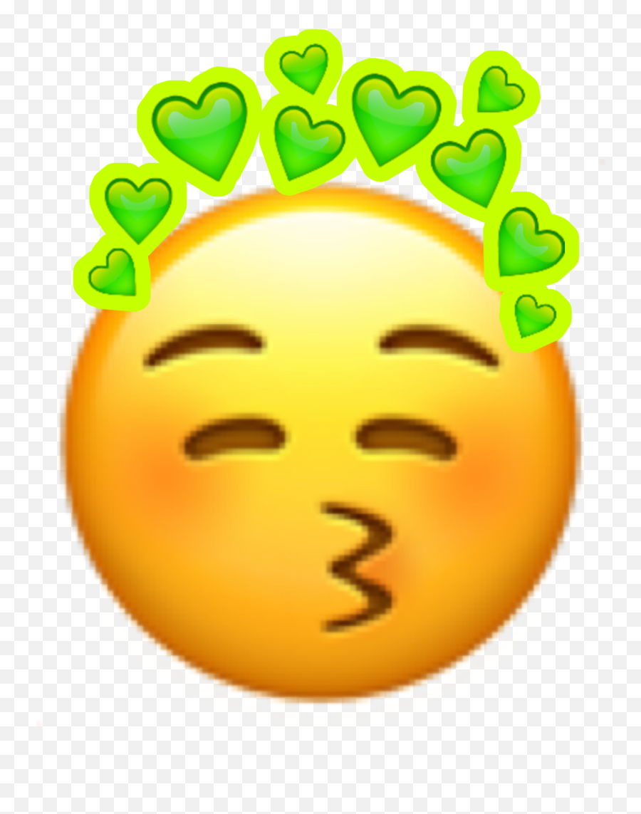 The Newest Kys Stickers - Emoji Smiling Heart Crown,Kys Emoji