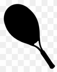 Tennis Silhouette - Clip Art Emoji