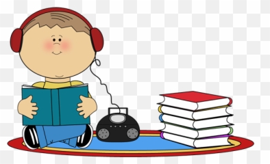 Listen To Cd Clipart - Listening Center Clipart Emoji,Cd Man Emoji