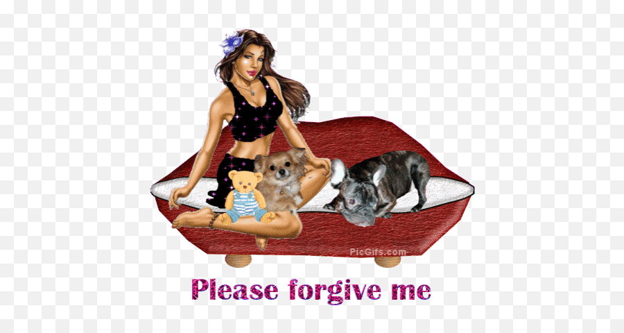 Forgive Me Stickers For Android Ios - Good Afternoon Gif Dog Emoji,Forgive Me Emoji