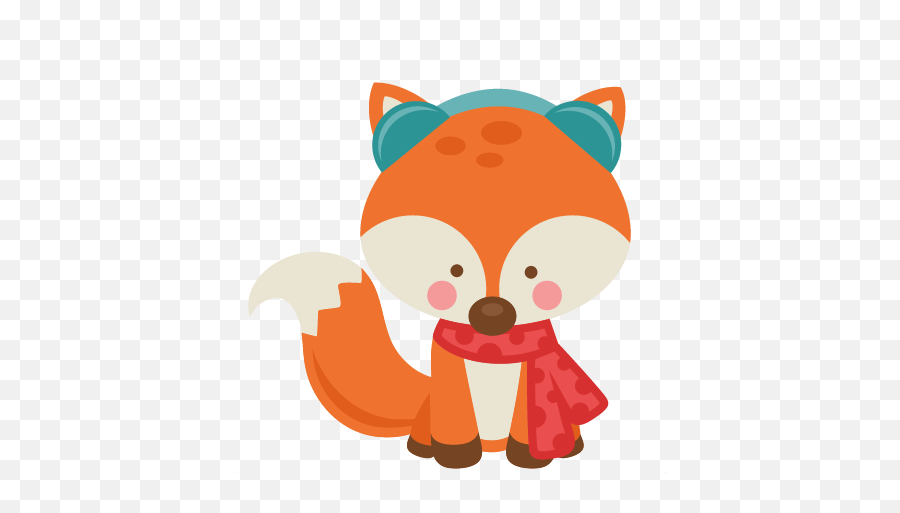 Arctic Fox Winter Fox Clipart - Cute Winter Clip Art Emoji,Is There A Fox Emoji