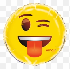 3D plastikkrus - Fodbo Ballon drop net 100 Wink Emoji