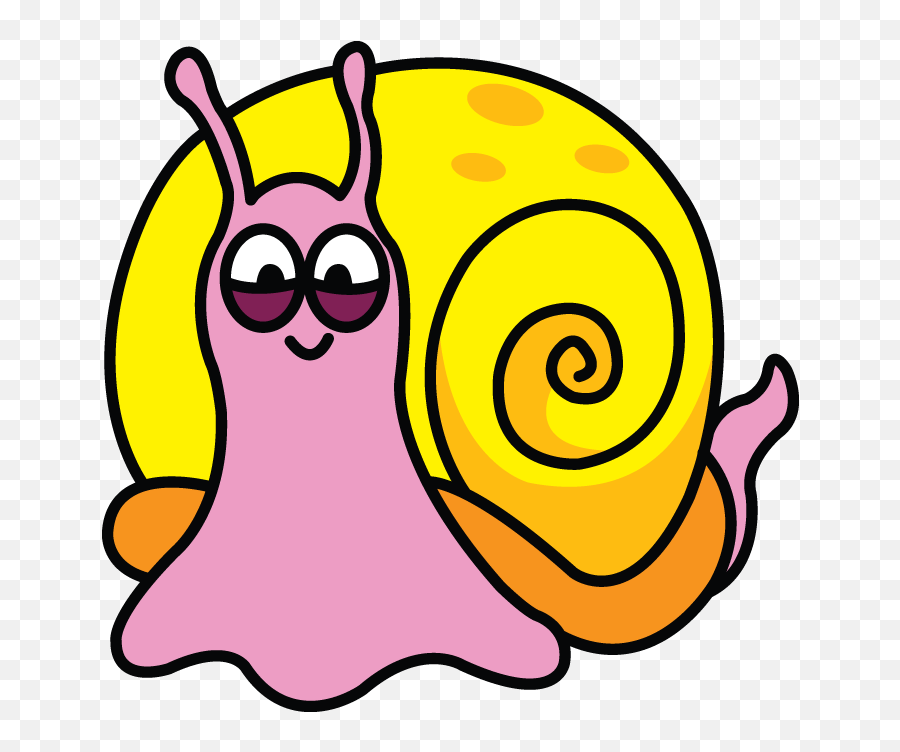 Water Snail Final Step Of Drawing Tutorial Http - Lovely Emoji,Snail Emoji