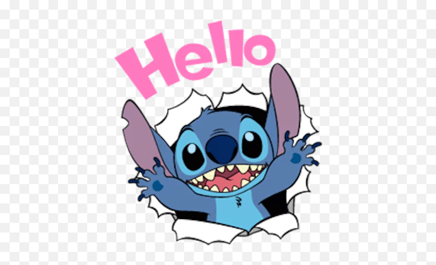 Stitchu201d Stickers Set For Telegram - Cute Lilo Stitch Emoji,Stitch Emoji