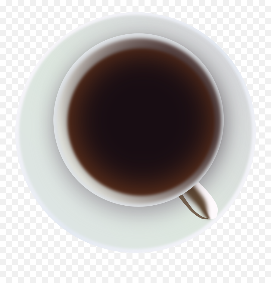 Coffee Drink Food Ceramic Beverage - Coffee Cup From Above Png Emoji,Upside Down Smiley Emoji