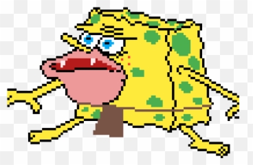 Caveman Spongebob Transparent Meme Transparent Cartoon - Caveman Spongebob Minecraft Emoji,Spongebob Emoticons