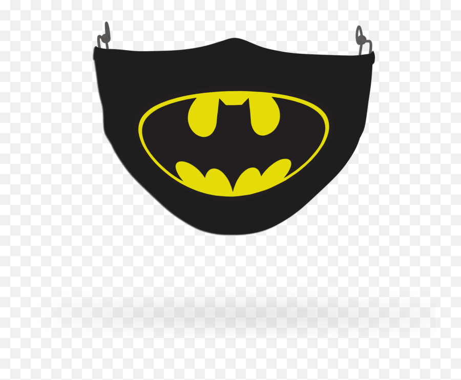 Batman Pattern Face Covering Print 1 - Batman Emoji,Cat Cow Horse World Emoji