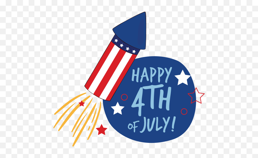 Happy 4th Of July Holiday Snapchat Filter - 4th Of July Geofilter Emoji,Fourth Of July Emoji