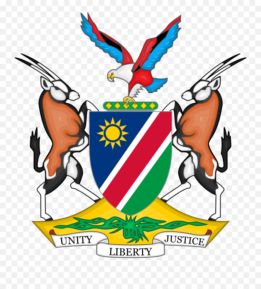 Coat Of Arms Of Namibia - Coat Of Arms Namibia Emoji,Morocco Flag Emoji