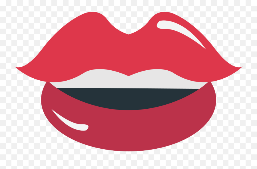 Emojione1 1f444 Emoji,Lipstick Emoji