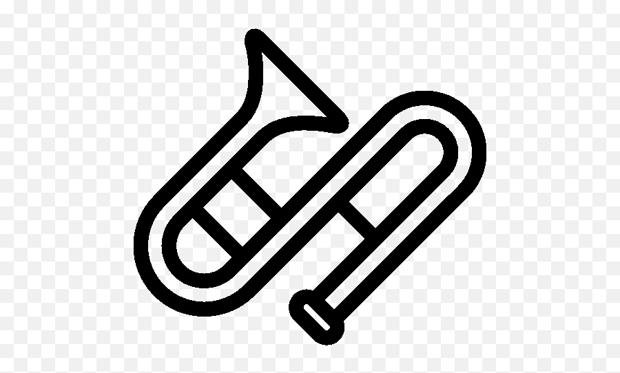 Music Trombone Icon - Trombone Icon Png Emoji,Trombone Emoji