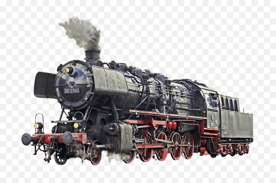 Steam Locomotive Train Images - Steam Locomotive Emoji,German Engineering Emoji