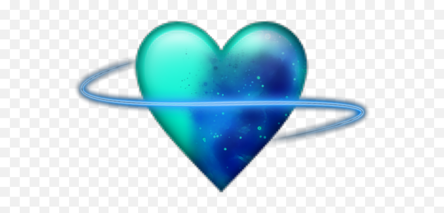 Whatsapp Blue Herz Glitter Galaxy - Galaxy Emoji Heart Png,Glitter Heart Emoji
