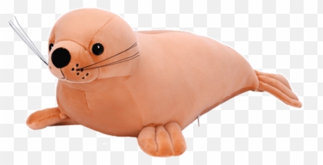 Plush Toy Cute Sea Lion Shape Lovely - Stuffed Emoji