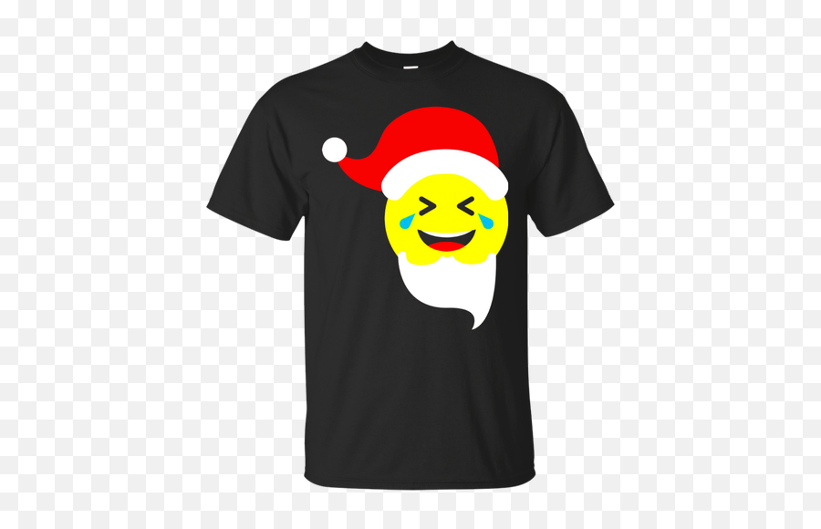 Smiling Laughing Emoji Santa Christmas - Night Vale T Shirts,Smiling Laughing Emoji